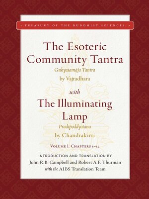 cover image of The Esoteric Community Tantra with the Illuminating Lamp